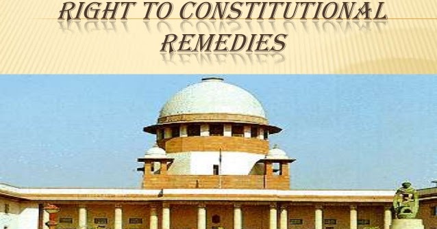 Constitutional Remedies before High Court